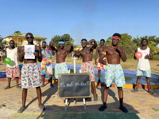 Africa beach boy team